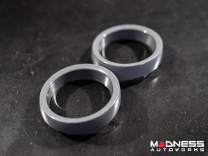 smart fortwo Instrument Trim - Pod Trim Rings - 451 - Grey (Platinum)